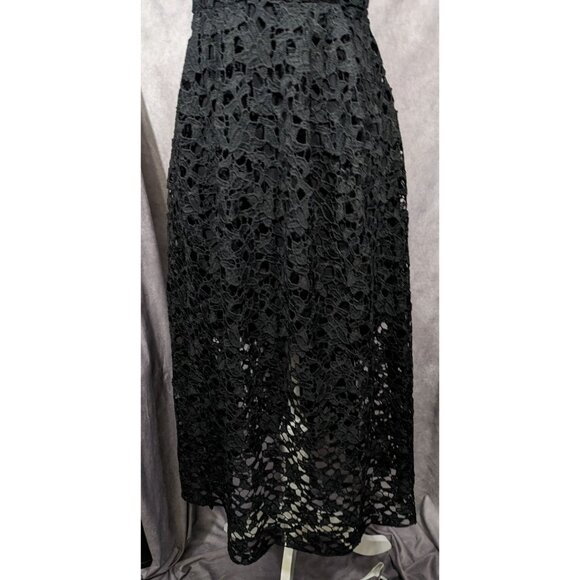 ASTR The Label Gothic Floral Lace Overlay Dress Size Medium - Picture 9 of 13